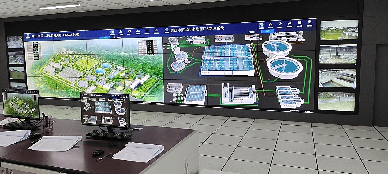 长河环境托管运营与技术服务现场监控中心